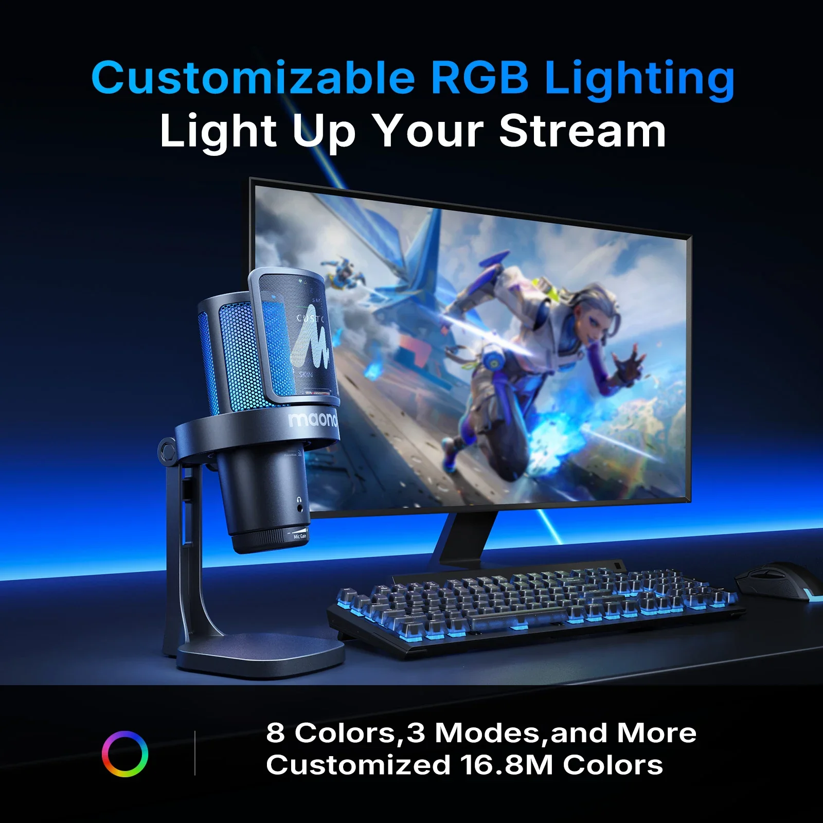 New Launch | DGM20W Wireless Gaming Microphone - Image 7
