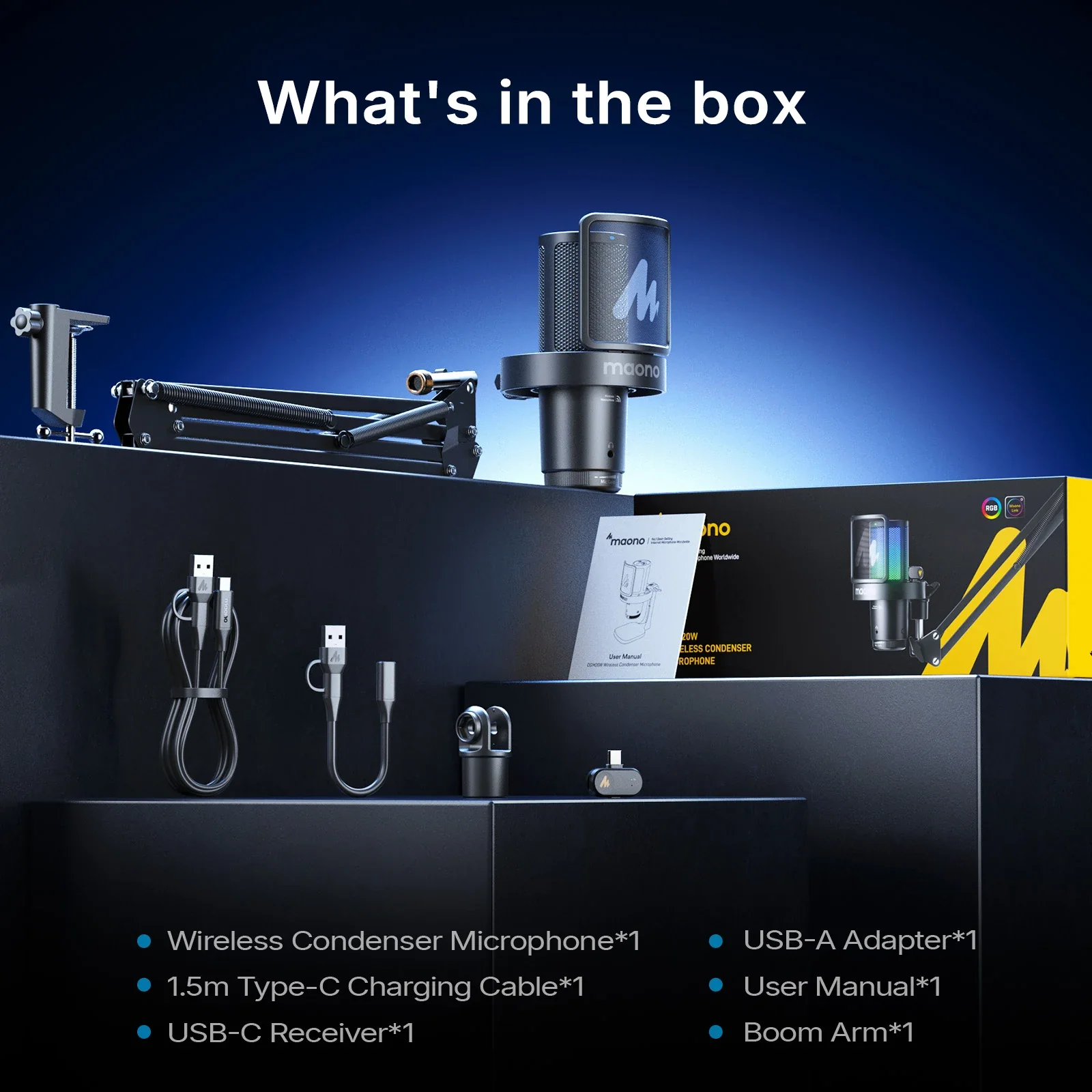 New Launch | DGM20W Wireless Gaming Microphone - Image 9