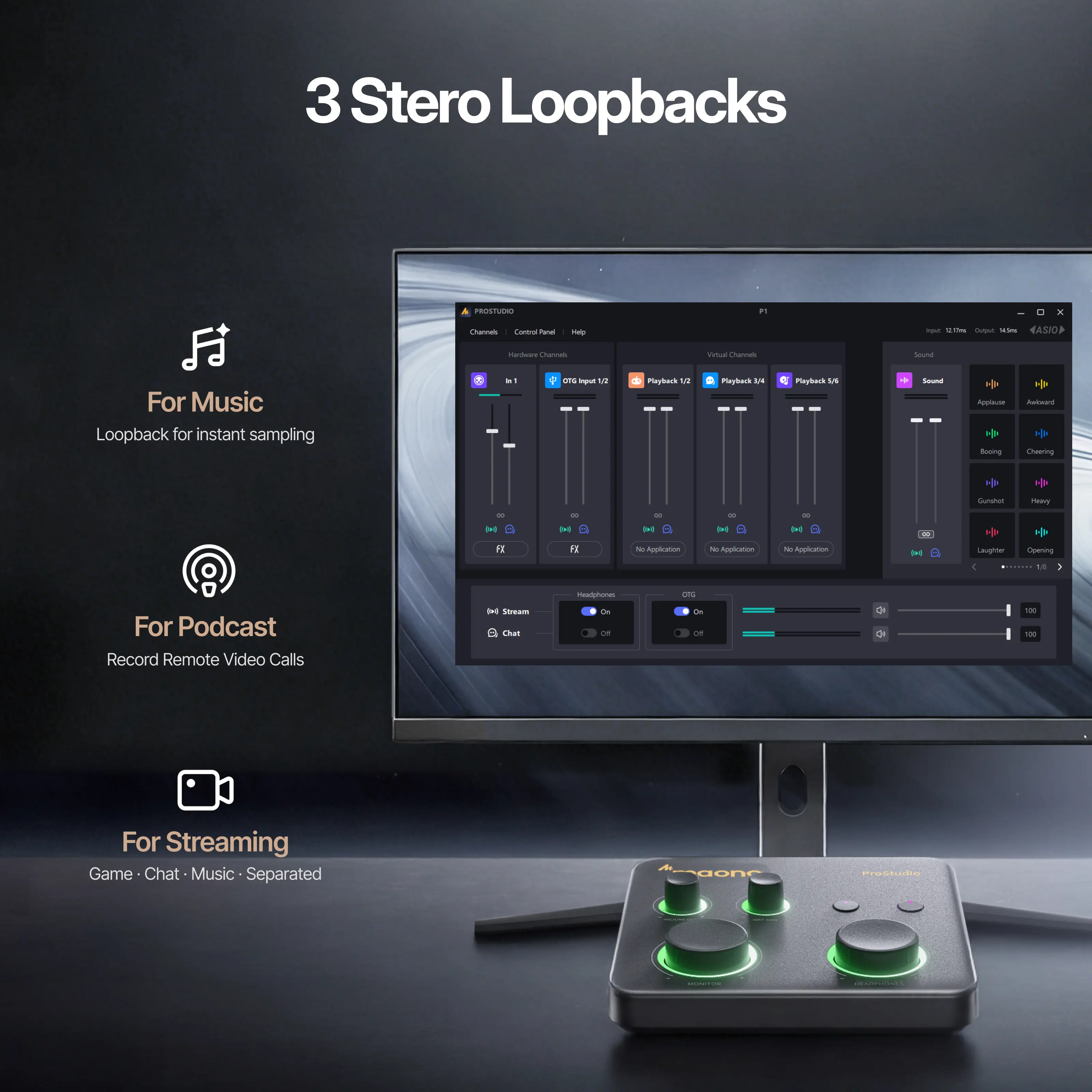 MAONO P1 USB Hybrid Audio Interface - Image 5