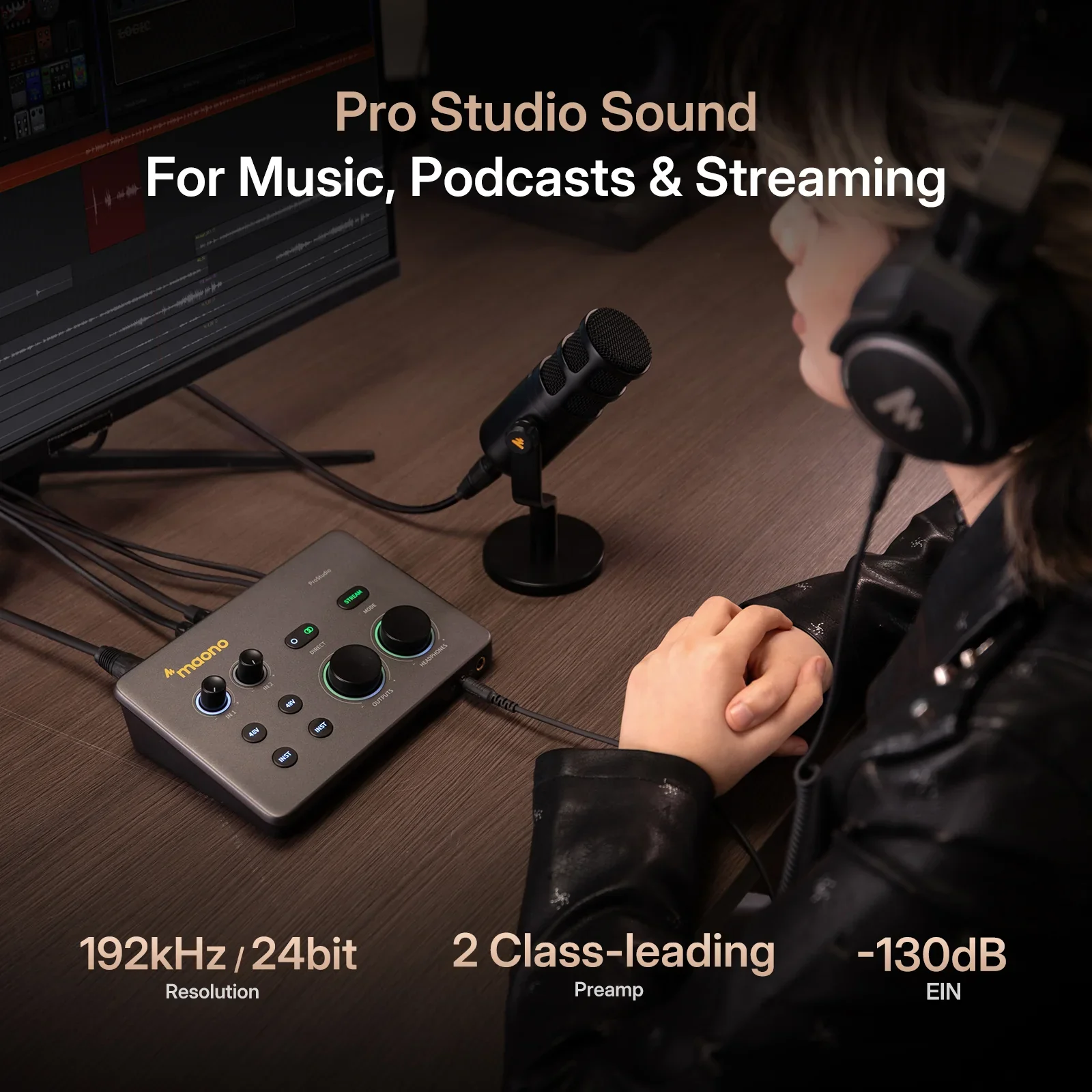 Maono P2 USB Hybrid Audio Interface - Image 3