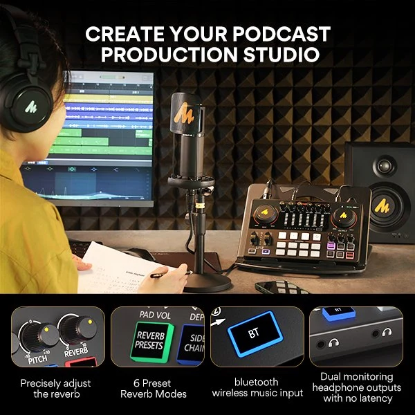 Maonocaster E2 Audio Mixer & Interface - Image 6