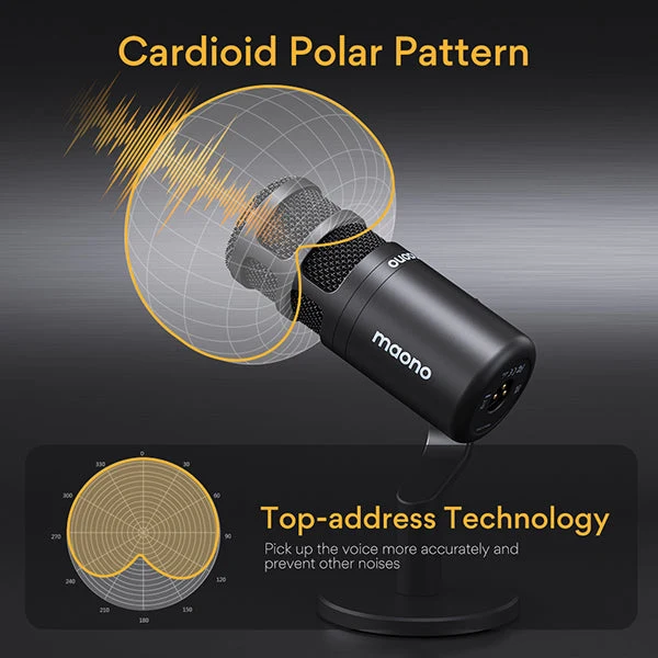 Maono PD100 Dynamic Microphone - Image 4